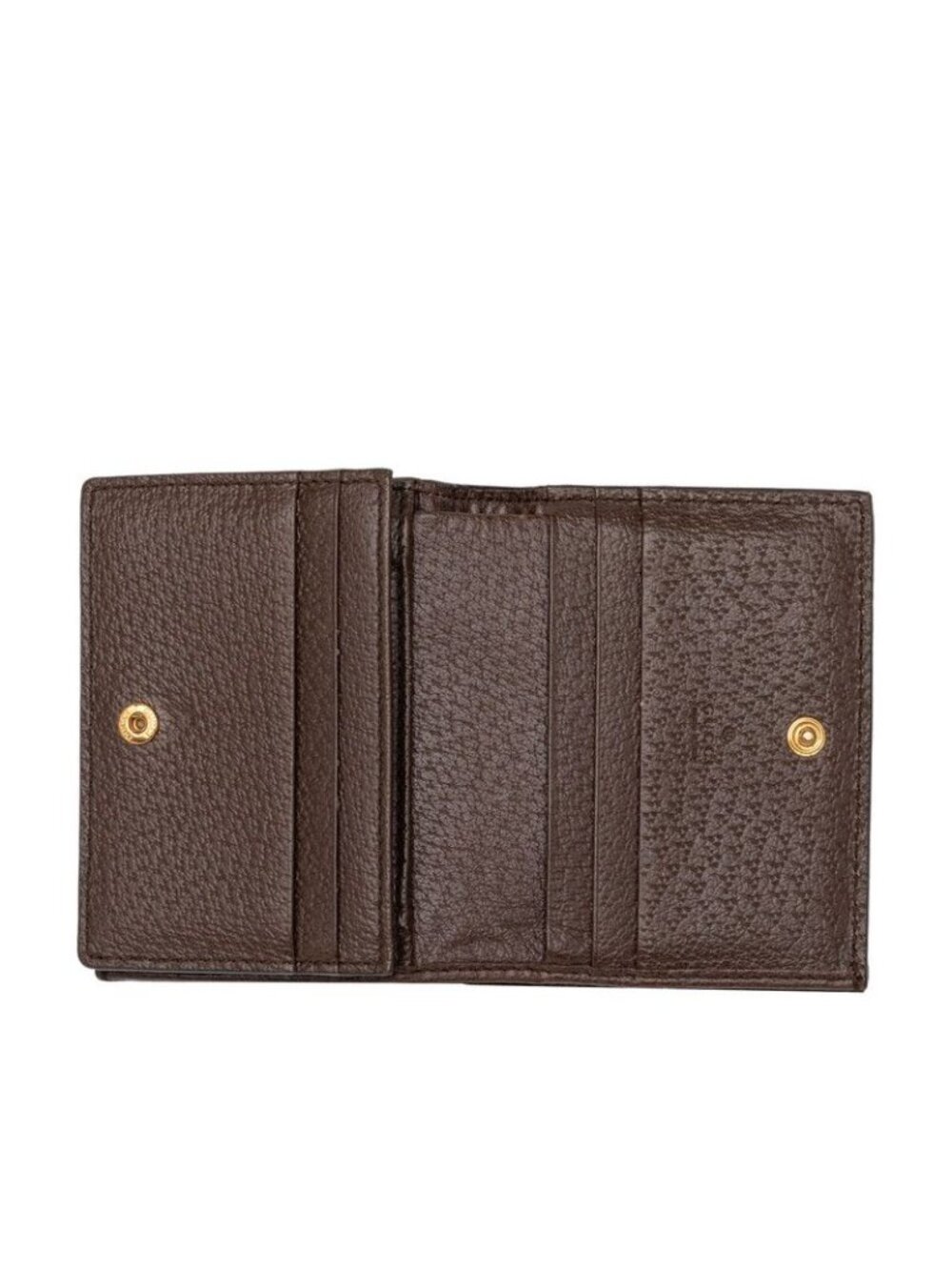 Gucci Ophidia GG Supreme Bifold Wallet Compact Beige Multicolor Leather - Picture 6 of 9